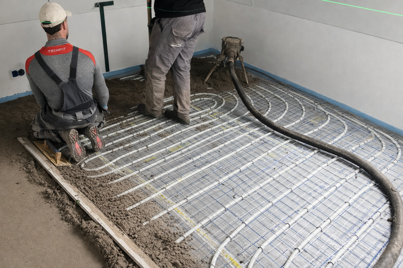 Droogtijd van een dekvloer