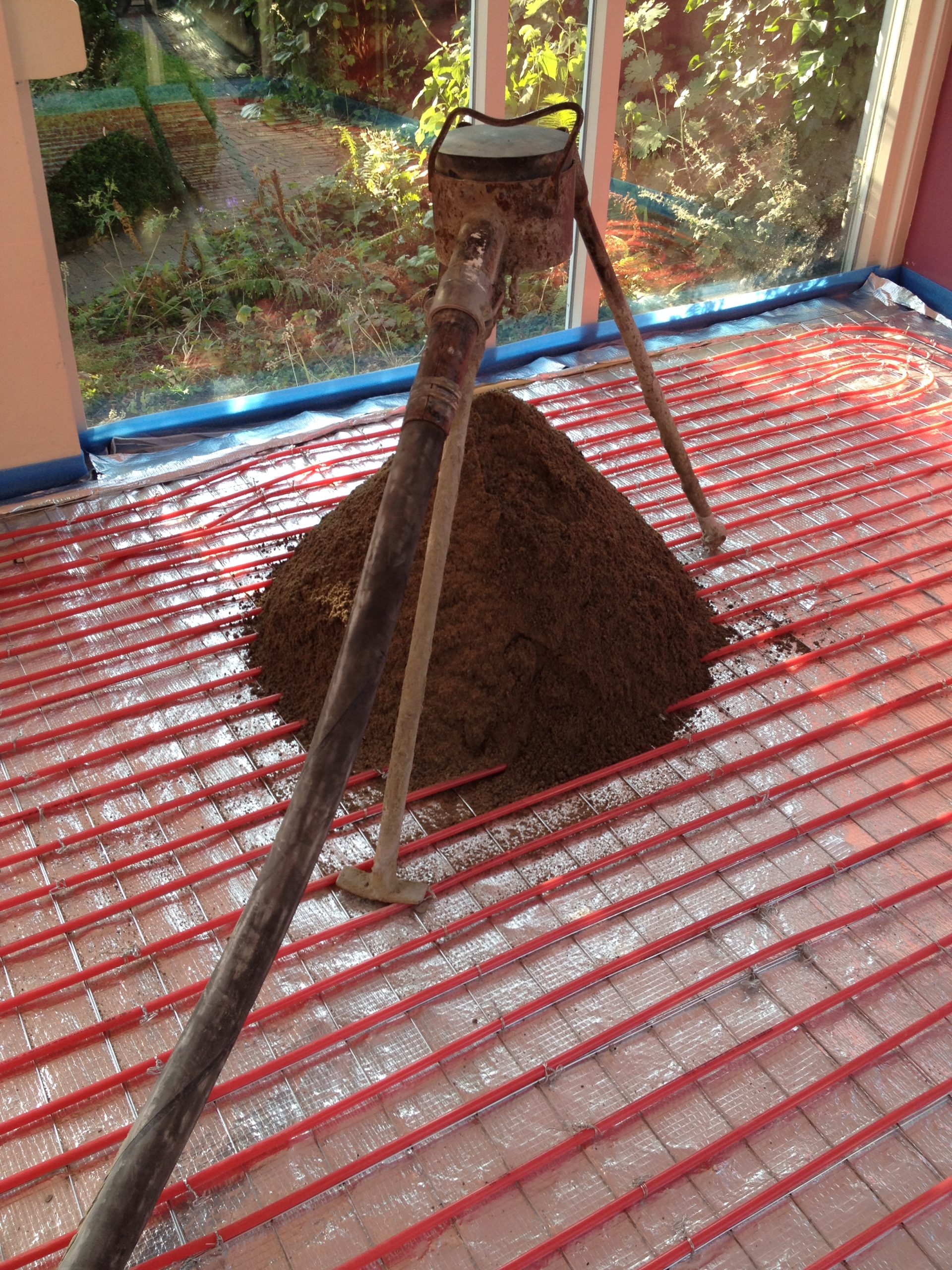 Waarom droogt mijn dekvloer niet