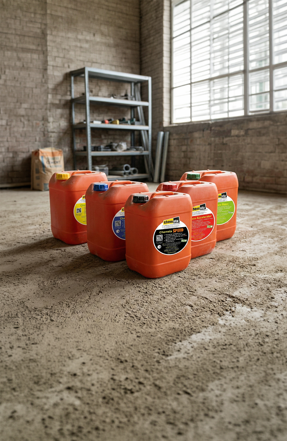 Droogtijdversneller zandcement